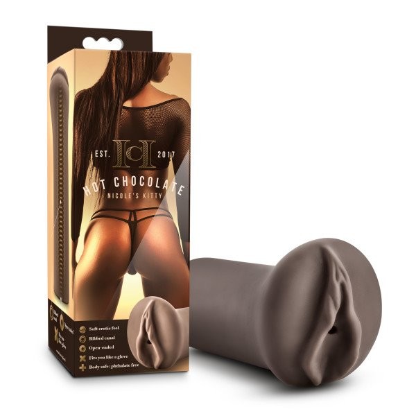Black Realistic Vagina Pocket Pussy Stroker Male Masturbators Sex Toys for Men