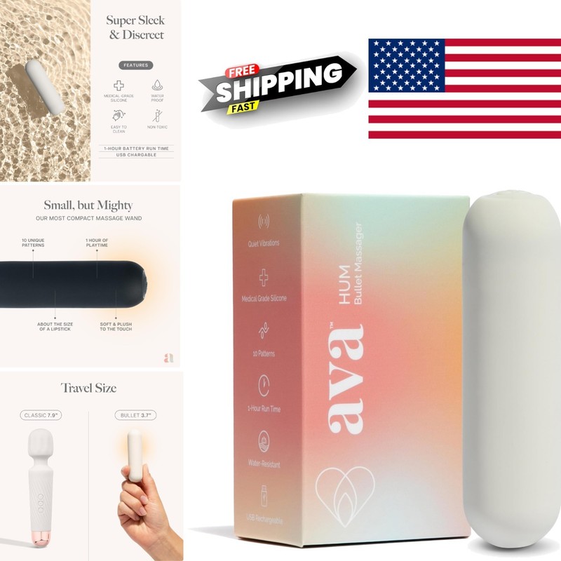 Body Safe Silicone Bullet Vibrator for Intense Pleasure with Strong Vibrations