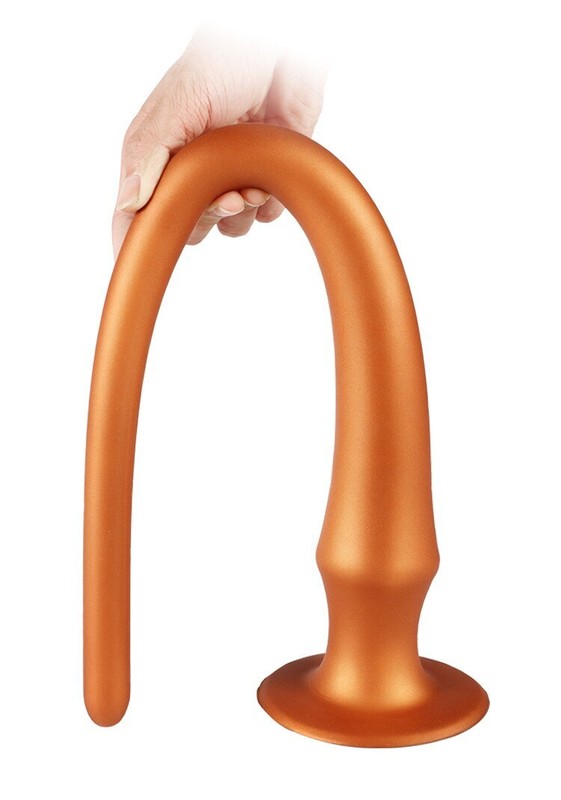 Super Long Anal Plug Silicone Large Dildo Sex Game Toy Anus Vagina Stimulation