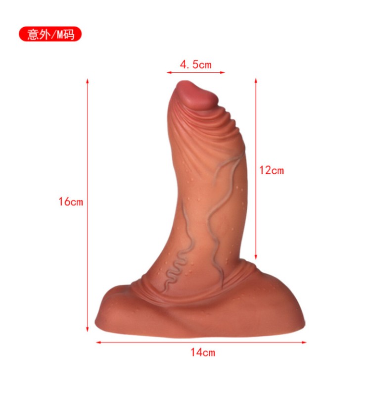 2 Shape 3 Sizes Silicone Realistic Dildo Suction Cup Anal Vagina Sex-Toys Women gallery