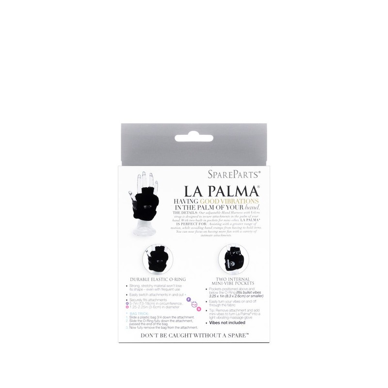 SpareParts La Palma Harness - Glove Only Black Left Size XS/S gallery