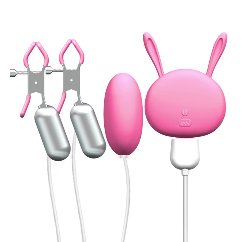 Clamps Vibra Breast Clips Sexy Toys Stimulator Couples Flirt Intimate Goods