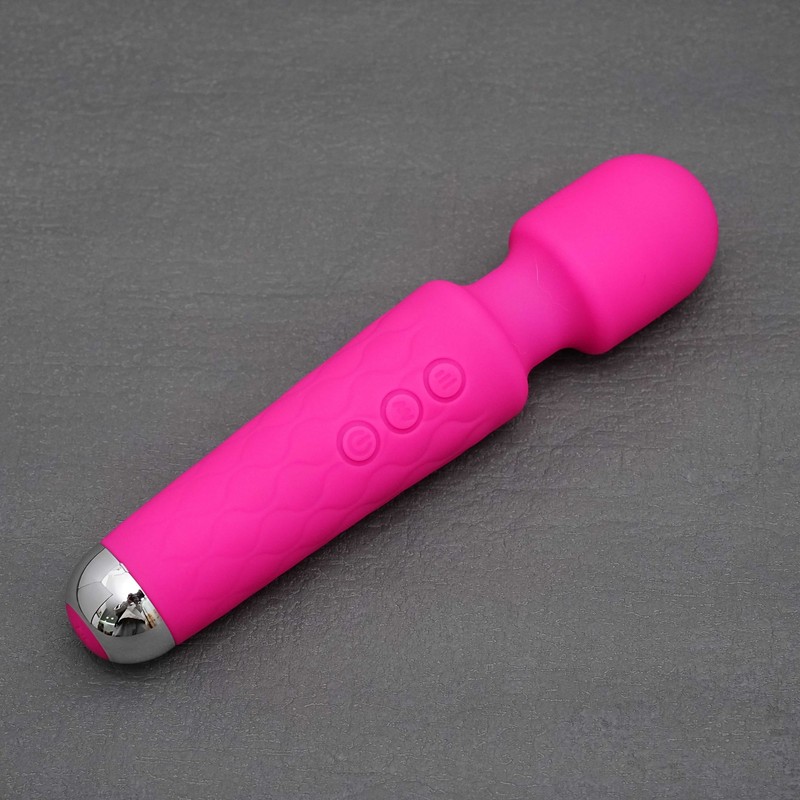 Vibrator Wand Clit Nipple Stimulate Full Body Massager 20 Patterns 8 Speeds US
