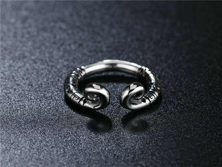 Stainless Steel Metal Silver Cock Ring Enhancer Glans Stimulation Orgasm BDSM gallery