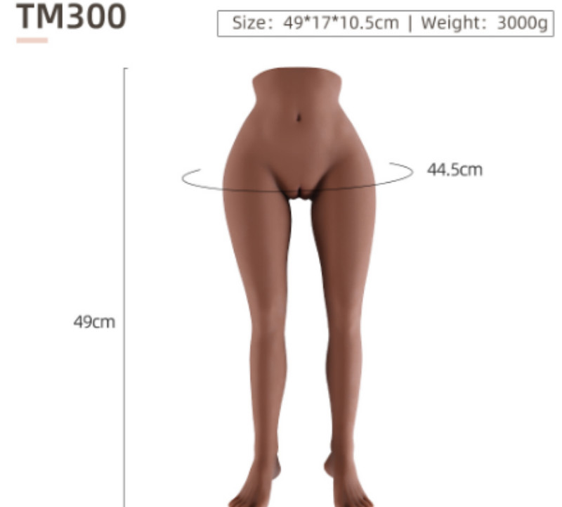 6.6lb Sex TPE Doll Realistic Sex Toy for Men male masturbator Half Body ASS BUTT