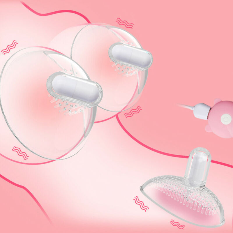 Vacuum Breast Enhancer Sucker Enlargement Pump Suction Remote Nipple Massager gallery