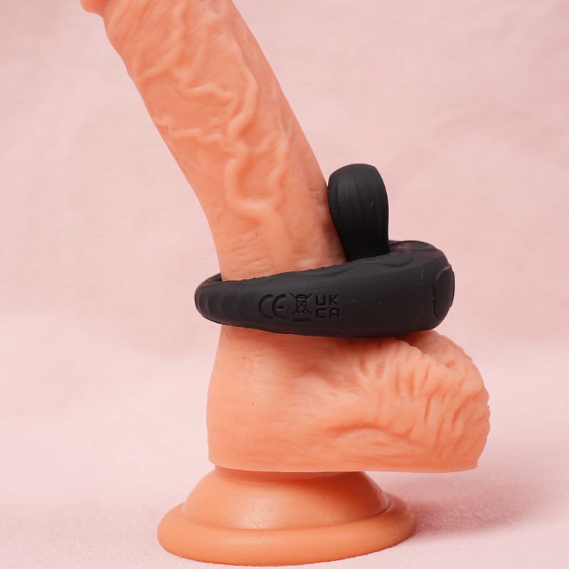 Male Cock Ring Vibrator Harder Penis Ring 9 Vibration Cockrings Sex Toy-for MEN
