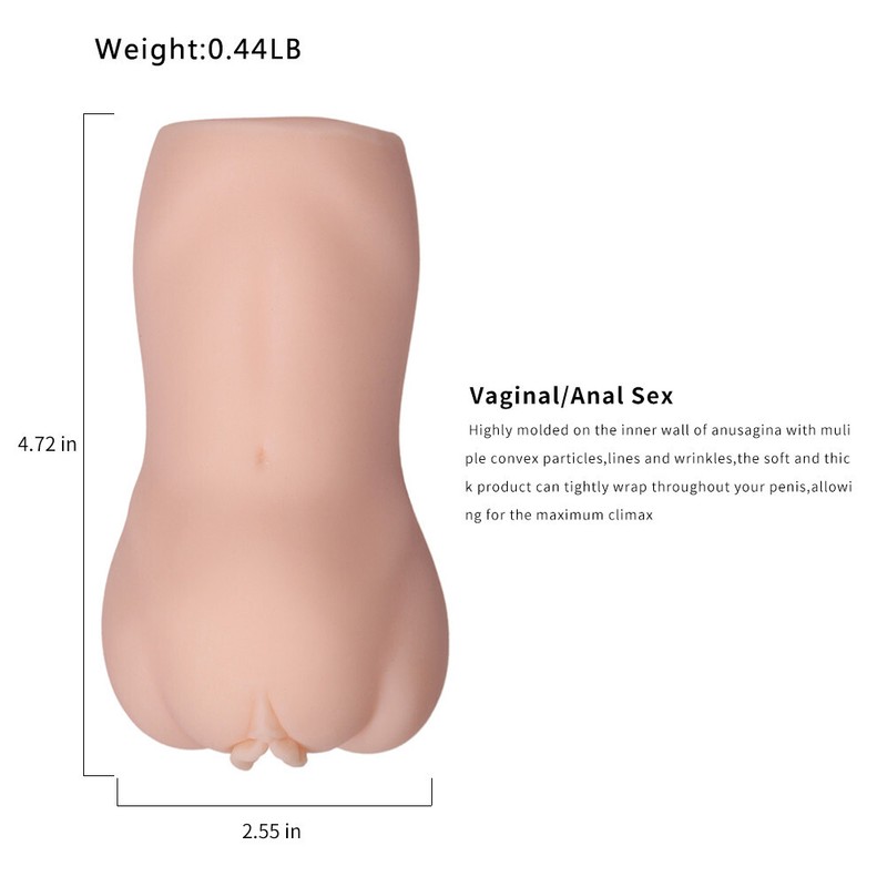Realistic Vagina Male Masturbator Pocket Pussy White flesh Adult Sex Toy Sexual gallery
