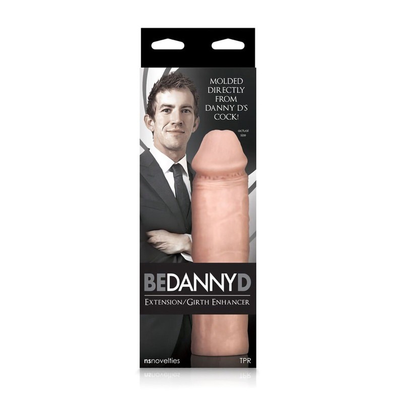 Be Danny D Realistic Thick Cock Penis Extension Girth Enhancer Enlarger Sleeve