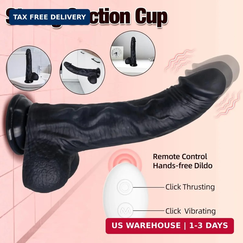 6in1 Thrusting Dildo Vibrator Adult Sex Toys Realistic Silicone Suction Cup Dild gallery