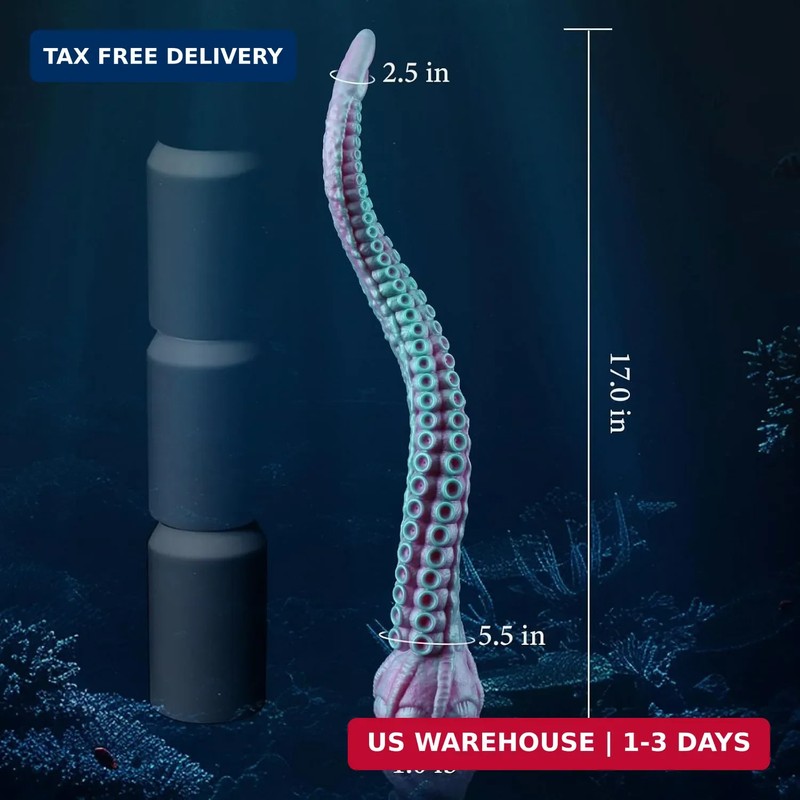 Monster Tentacle Dildo Anal Toys - 17" Fantasy Long Anal Dildos with Strong Suct gallery