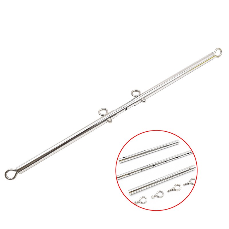 Adjustable Metal Leg Separate Bar for Open Leg Bondage Slave Handcuffs Sex Toys gallery