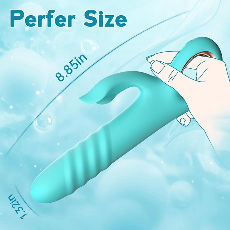 USB Rechargeable Dual Function Vibrator with Soft Silicone for Sensitive Areas gallery