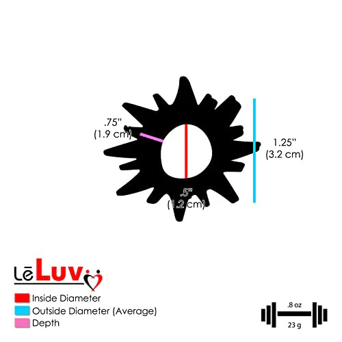 LeLuv Disposable Cock Rings Random Colors and Textures Soft Stretchy Variety Pac gallery