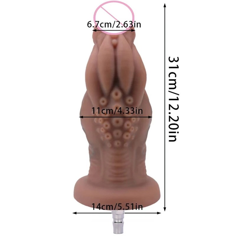 Huge Dildo Anal Masturbation Unisex Sex Machine Automtic aSex Machine VAC-U-LOCK gallery