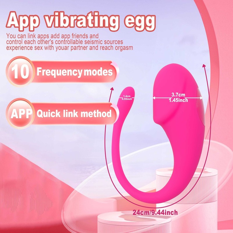 APP Remote Egg Vibrator Control Bullet Clitoral Stimulator G-Spot Dildo Sex Toys gallery