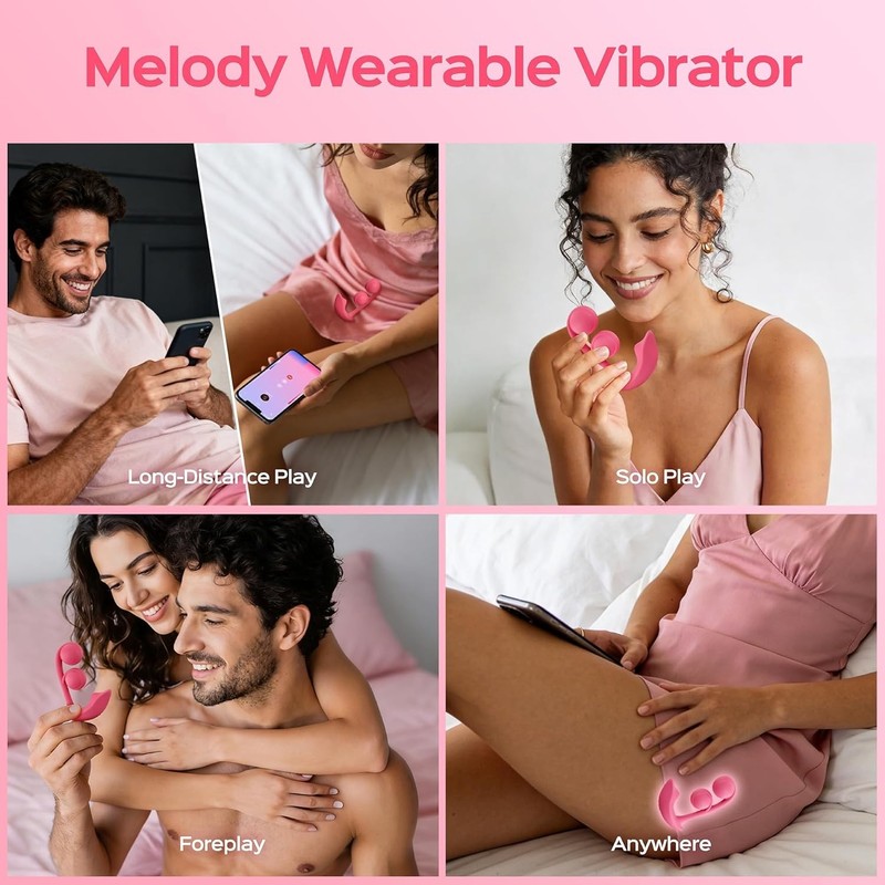 Wearable G-Spot Clit Vibrator Dildo Thrusting Massager Adult Sex Toys For Women gallery
