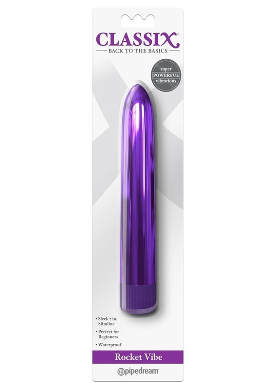 Classix Rocket Vibrator – Purple