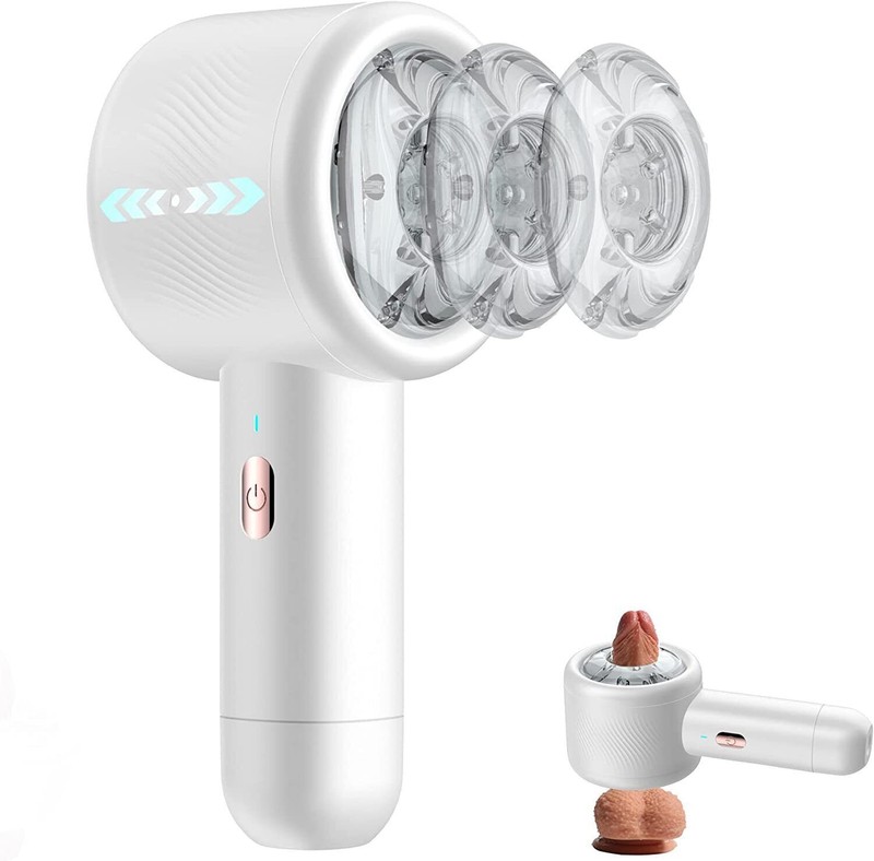 Male Masturbaters Automatic HandsFree Telescopic Cup Sucking Stroker Men Sex Toy gallery