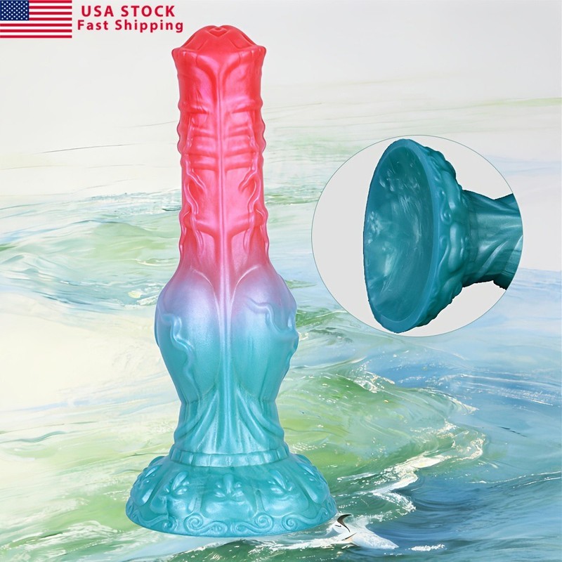 Knot Dildo Fantasy Dragon Dildo, 8.6&Prime; Realistic Monster Dildos Anal Sex Toy with
