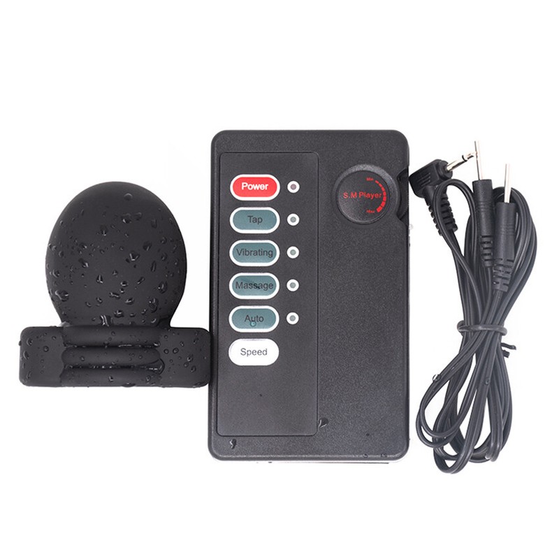 Electro Penis Head Stimulation Male Masturbator Glans Vibrator For Men Sex Toy gallery