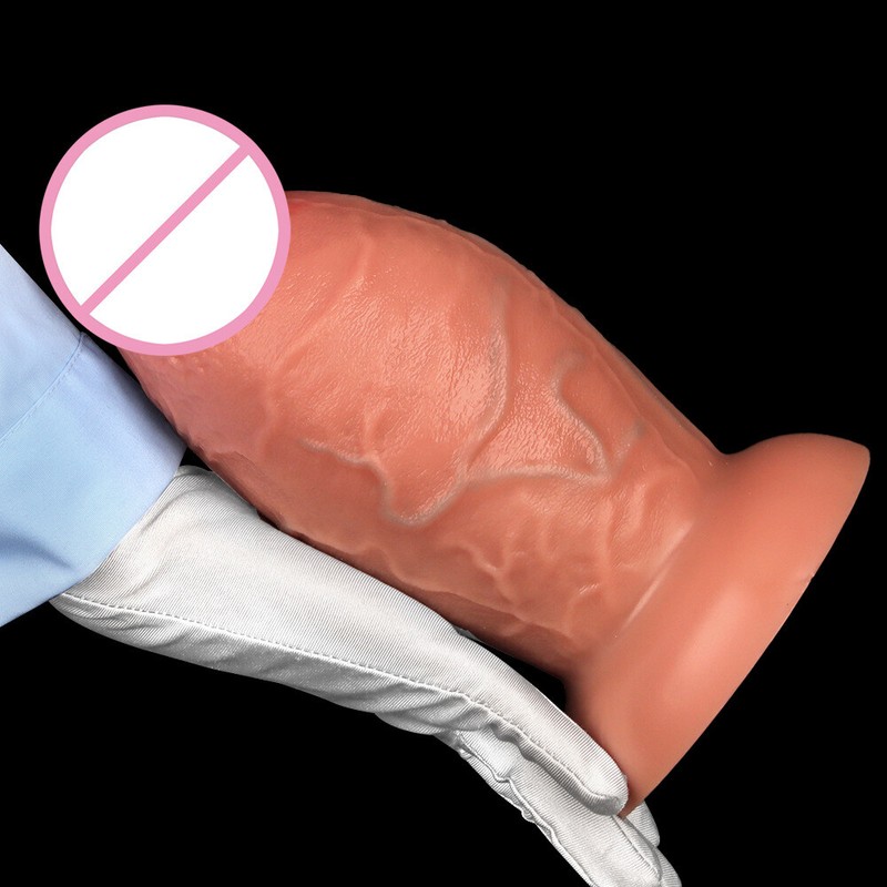 23*10CM Huge Anal Plug Liquid Silicone Dildo Big Penis Dong Sex Toys for Women gallery