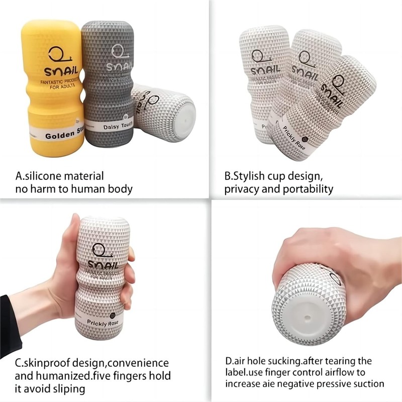 Multi Mode Male Masturbator for Oral Anal and Pussy Experience Waterproof Design gallery