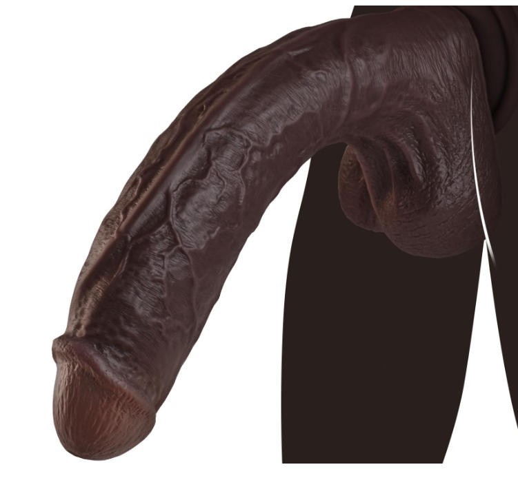 Big Dildo Silicone Huge Penis Lifelike Long Thick Dong Anal Sex Toy for Women US gallery