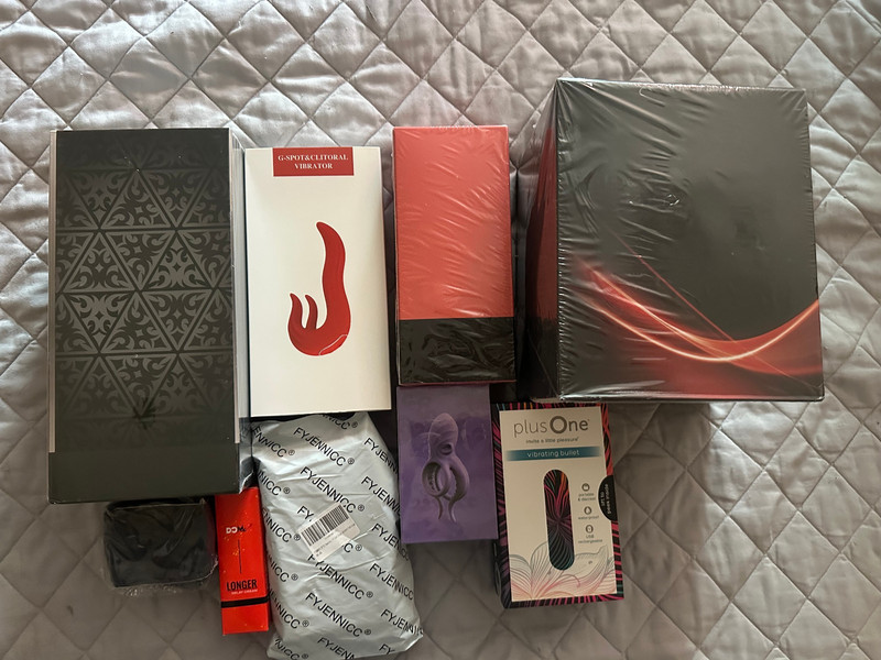 HUGE Lot of Fun & Exciting Adult Toys For Men & Women – 9 Items – NEW & Sealed