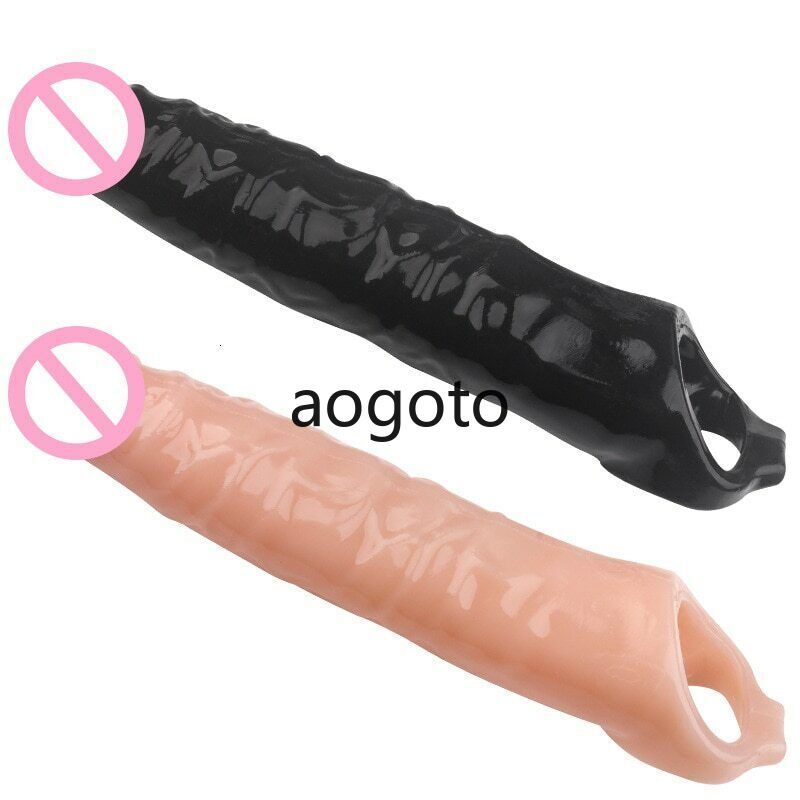 Big Penis Extension Dick Enlargemen Sex Toys Sleeve Extender Condom Bied gallery