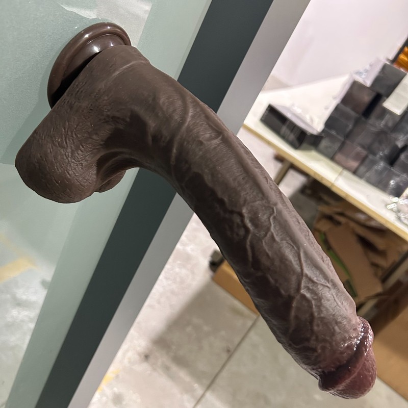 11” Long Liquid Silicone Realistic Big Dildo Vagina Anal Huge Thick Penis Toys