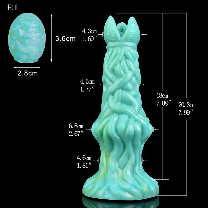 Ovipositor Dildo Lay Eggs Pneumatic Ovipositors Adult Toy Anus G Spot Massager gallery