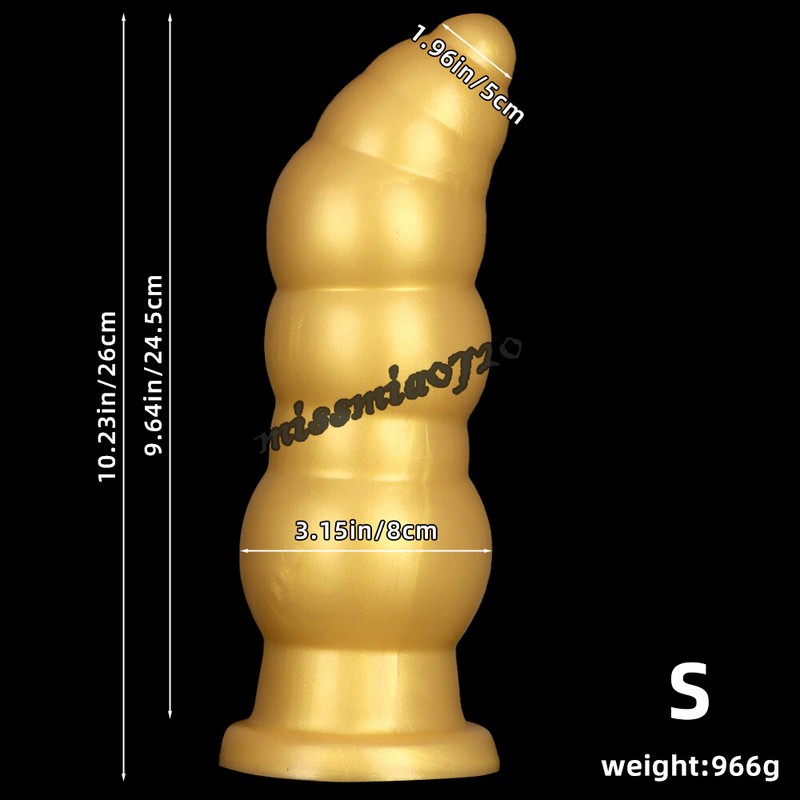 11cm Huge Anal Butt Plug Dildo Masturbator Anal Dilator Sex Toys for Men Women gallery
