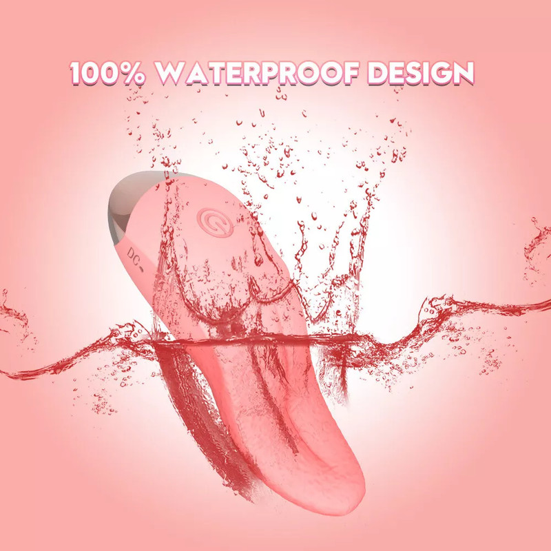 Clit Licking Tongue Vibrator G-Spot Dildo Stimulator Oral Sex Toys for Women gallery
