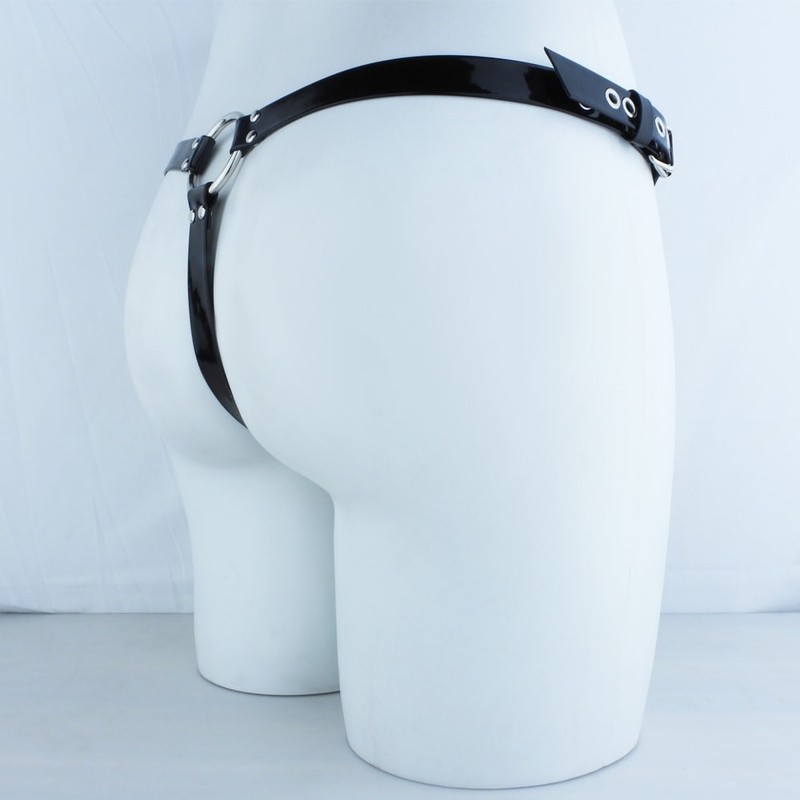 Strap-On Harness Adjustable Belts 3 O-Rings Lesbian Women's Sex Toy for Dildo US gallery