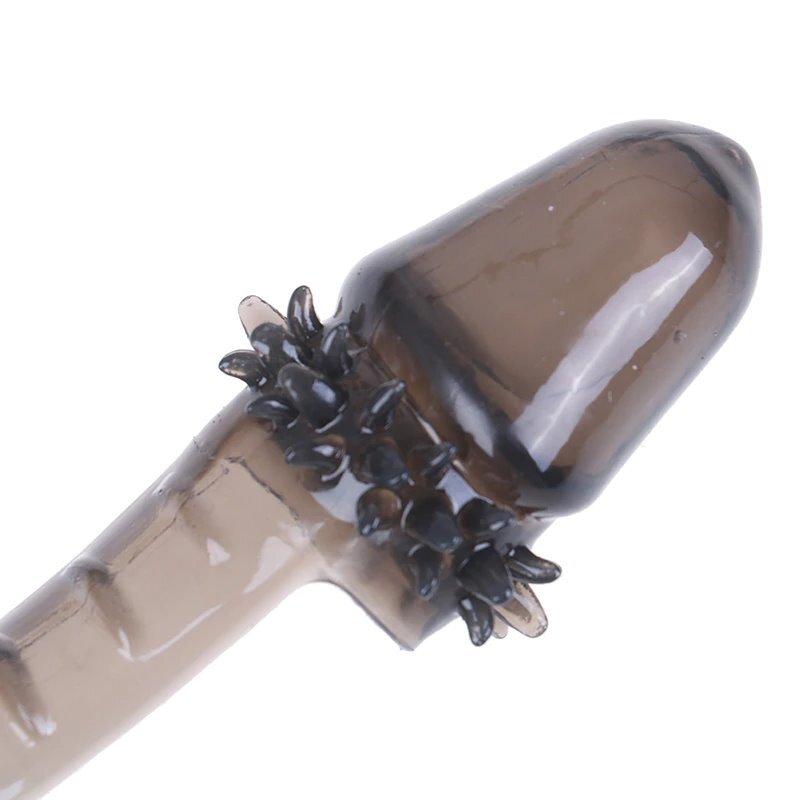 Male Foreskin Glans Cock Ring Penis Extension Sleeve Enhancer Delay Sex Toys gallery