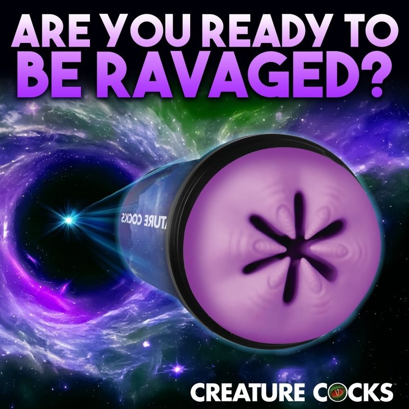 Creature Cocks Wormhole Alien Stroker Purple Fantasy Masturbation Sleeve gallery