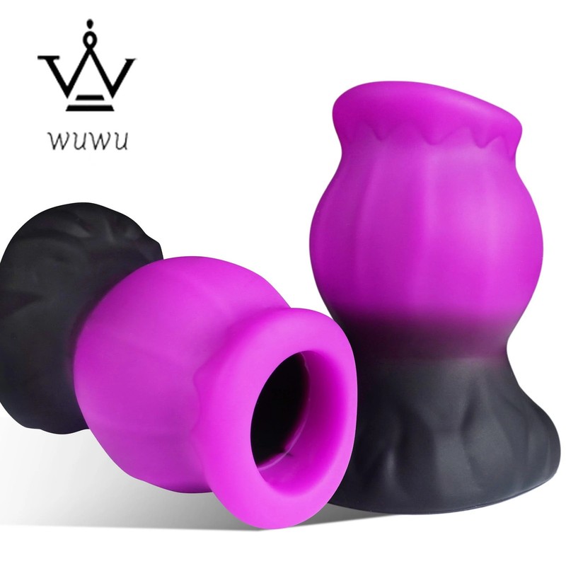 Huge Anal Plug Hollow Soft Butt Plug Sex Toys For Fisting G-spot Masturbation