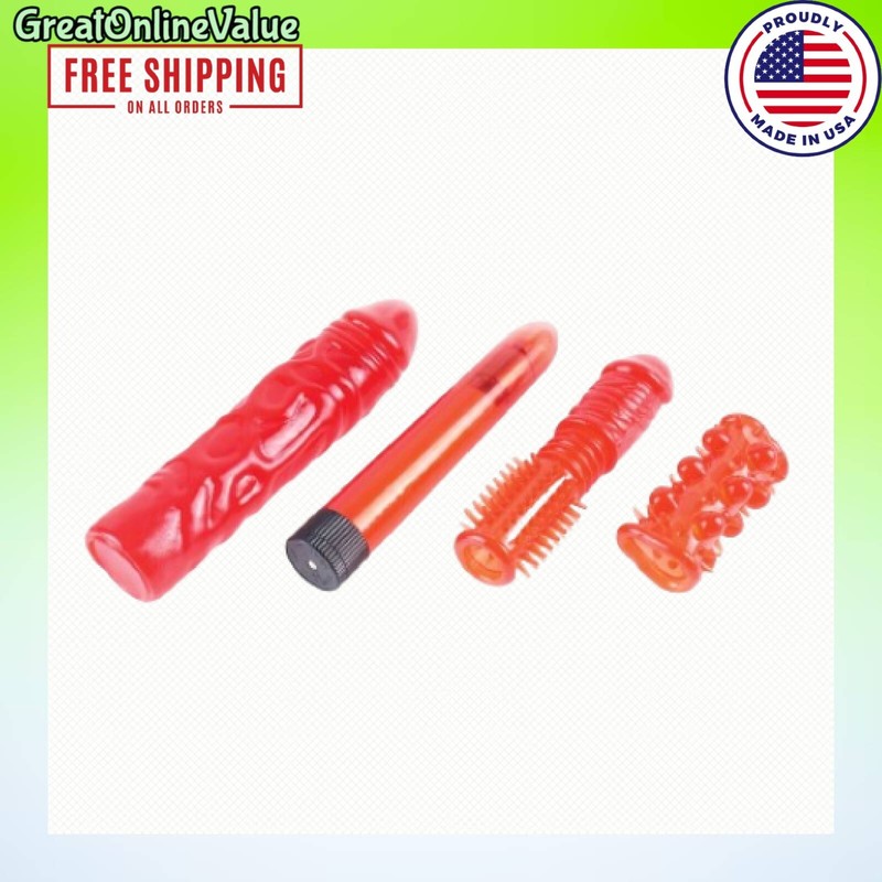 KINKY Sex Toys Collection KIT COUPLES Vibrator Dildo Butt Plug Beads Cock Ring gallery