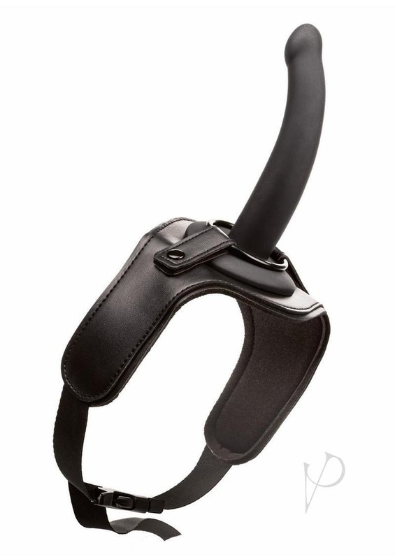 Onyxxx Thigh Strap With Silicone Probe - Black gallery