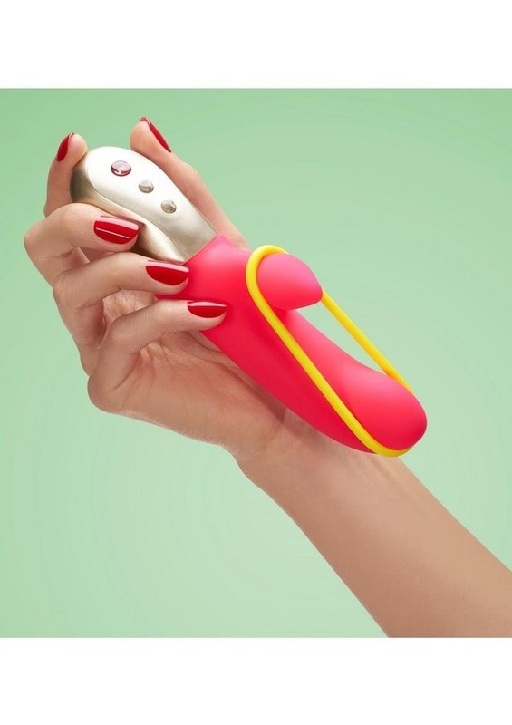 Amorino Silicone Dual Action Vibrator - Pink gallery