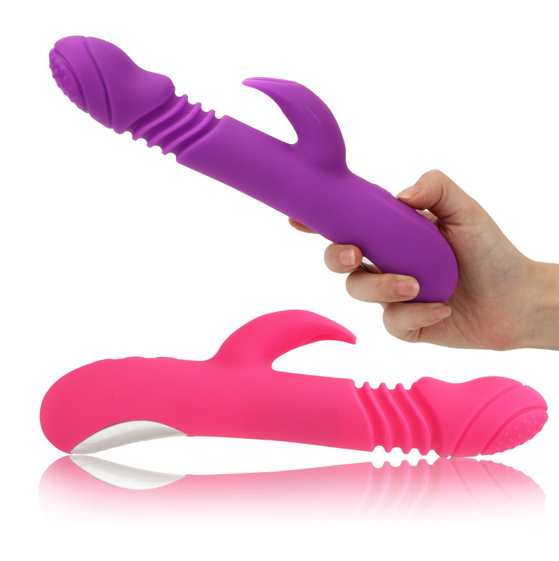 Rabbit-Vibrator-Dildo-G Spot-7-Speeds-Massager Female Adult Sex Toys Masturbater gallery