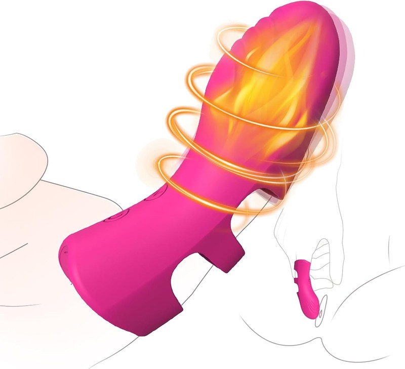 Waterproof Butterfly Vibrator for Women with Textured Design and Heating Feature gallery