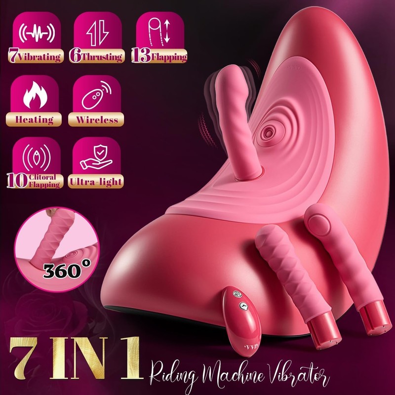 Cowgirl Sex Furniture Dildo Vibrator with Waterproof Silicone for Easy Cleaning gallery