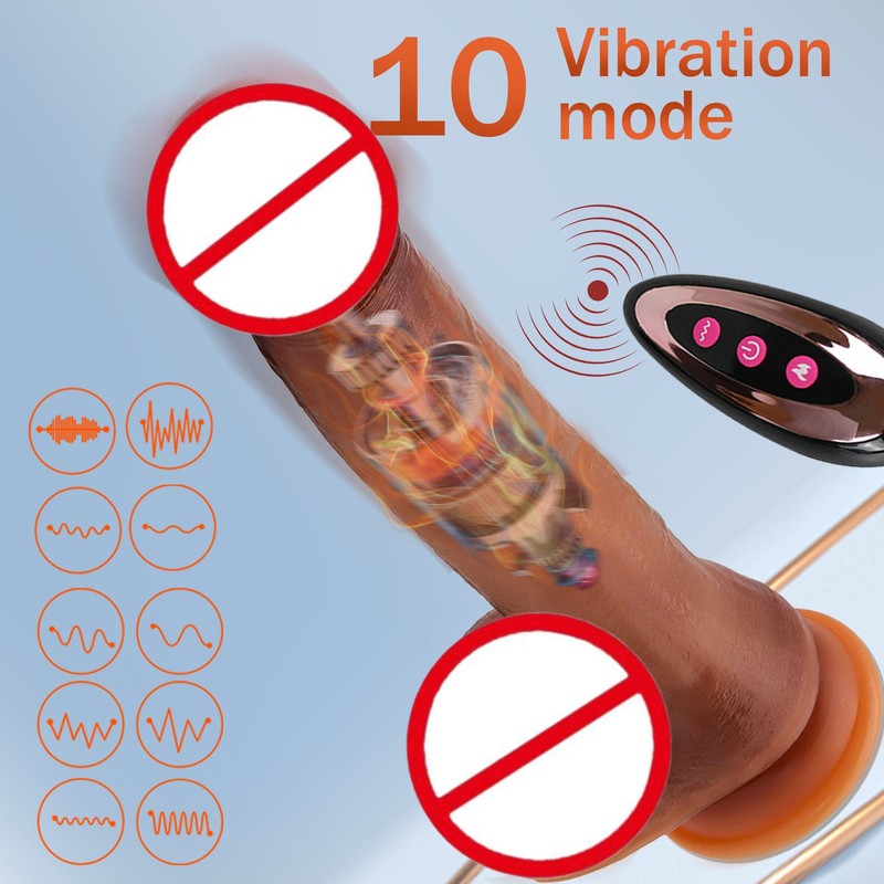Female compact vibrating warming self-pleasuring device as an adult sex product gallery