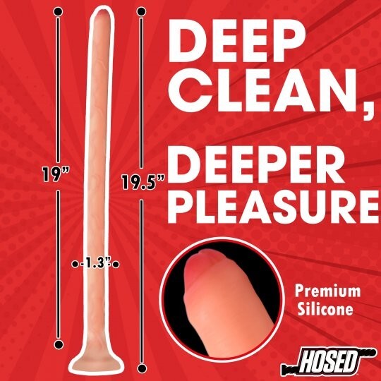 19" Slim Silicone Enema Hose gallery