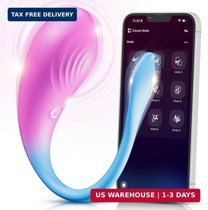 Couples Vibrator Womens Sex Toys – Clitoral G Spot Anal Vibrators with 9 Intense