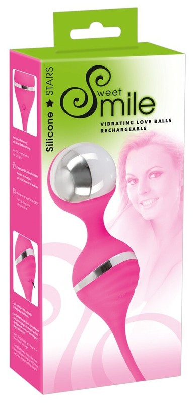 Sweet Smile Vibrating Love Balls From Orion Products of Germany.