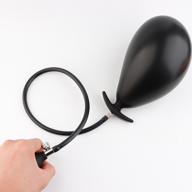 Extra Large Inflatable Anal Butt Plug Extender Silicone Huge Fisting Sex Toys gallery