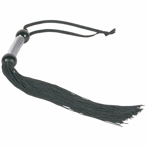 Rubber Whip 22 Inch Black